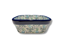 428 Bunzlau vierkant schaaltje 9,5 x 9,5 cm 2860X 428 Kleine vierkante schaaltjes 9,5 x 9,5 cm